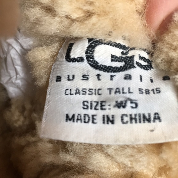 UGG classic tall boots size 5 - Picture 6 of 6